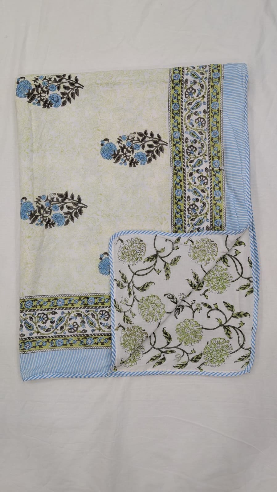 Hand Block Printed Cotton Dohar